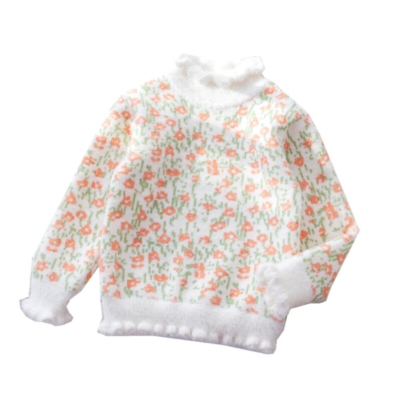 Wholesale 9M-6Y Toddler Girl Long Sleeve Floral Print R