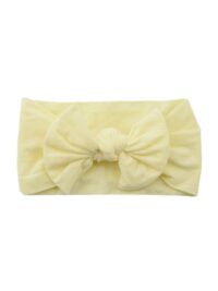 Wholesale Baby Girl Solid Color Bow Headband 210608405