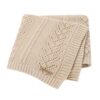Wholesale Baby Solid Color Hollow Out Knitted Blanket 2