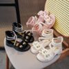 Wholesale Beach Sandals Soft Sole Open Toe Beaded Princ