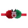 Wholesale Christmas Cartoon Flower Baby Headband KHB162