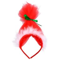 Wholesale Christmas Santa Cartoon Wig Hair Hoop For Gir