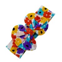 Wholesale Colorful Flower Bow Baby Headband Wholesale K