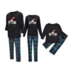 Wholesale Family Matching Christmas Hat Homewear Set Bl