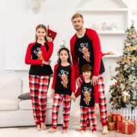 Wholesale Family Matching Christmas Outfits Deer Letter