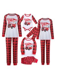 Wholesale Family Matching Merry Christmas Santa & Car N