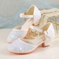 Wholesale Girls Sequin Crystal Princess Shoes Dress Mat