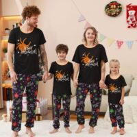 Wholesale Halloween Family Matching Pajamas Two-Piece T