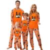 Wholesale Halloween Nightwear Sets Tops And Pants Orang