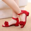 Wholesale Kids Girls High Heel Princess Sandals Wholesa