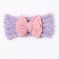 Wholesale MOQ 2PCS Baby Nylon Bow Wide-Brimmed Headband