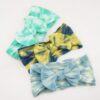Wholesale MOQ 2PCS Baby Tie Dye Nylon Bow Headband Baby