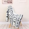Wholesale Newborn Baby Knitted Christmas Elk Printed Bl