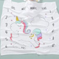 Wholesale Newborn Cartoon Double Gauze Wrap Swaddling B