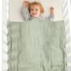 Wholesale Newborn Knitting Twist Solid Color Blanket Sw