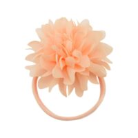 Wholesale Nylon Lotus Flowers Elasticity Baby Girl Head