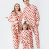 Wholesale Pumpkin Printed Halloween Pajamas Family Matc