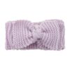 Wholesale Solid Color Knotted Knitted Baby Headband KHE