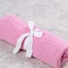 Wholesale Solid Color Yarn Infant Wholesale Baby Blanke