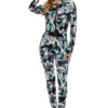 Women Camouflage Jumpsuit