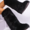 Women High-top Trendy Fur Warm Boots Snow Boots