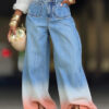 Women Ombre Denim Pant