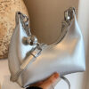 Women Pu-Leather bell shoulder crossbody bag