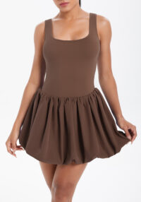 Women Sports Basic Outdoor Running Fitness Tennis Skirt