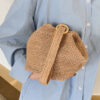 Women straw handbag Beach bag ethnic style woven bag