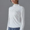 Women yoga summer UV protection breathable hooded sun protection Top