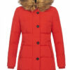 Women's Autumn And Winter Hooded Warm Slim Cotton Padded Solid Color Jacket