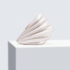 Women's Shoulder/Crossbody Bag Fan-Shaped Shell Acrylic Clutch for Wedding & Evening Party