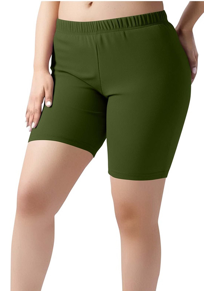 Women's Trousers Hot Shorts Plus Size Elastic Waist Casual Pants