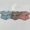 2 Pieces Set Baby Kid Girls Boys Color-blocking T-Shirts And Shorts Wholesale 250708153