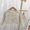 2 Pieces Set Baby Kid Girls Solid Color Jackets Outwears And Shorts Wholesale 23022272
