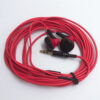 3m Long Wires Headphone Clear Bass Earbuds Ergonomic Monitoring Headset Music Earphones Red