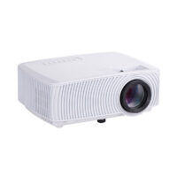 816 LED Projector 1200Lumens Home Entertainment Theater Home Use HD Mini Projector Support SD HDMI USB VGA white_European regulations