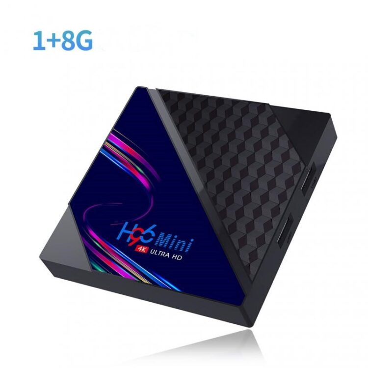 Android 10.0 Tv Box H96 Mini V8 Rk3228a Wifi Media Player Tv Receiver 1+8G_European standard