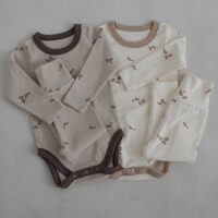 Baby Girls Boys Fruit Print Sleepwears Wholesale 24110604