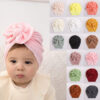 Baby Girls Solid Color Bow Hats Wholesale 220302227