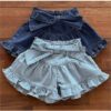 Baby Kid Big Kid Girls Solid Color Shorts Wholesale 220322134
