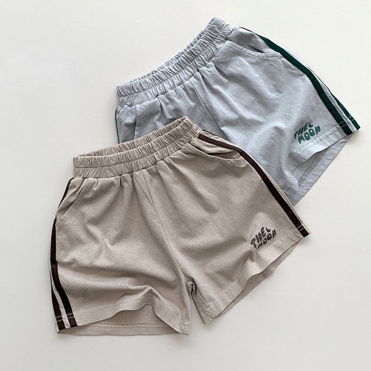 Baby Kid Girls Boys Solid Color Letters Shorts Wholesale 240802191