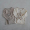 Baby Kid Girls Boys Solid Color Tops Pants Sleepwears Wholesale 24030191