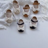 Baby Kid Girls Color-blocking Shoes Wholesale 240409174