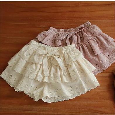 Baby Kid Girls Solid Color Shorts Wholesale 220322154