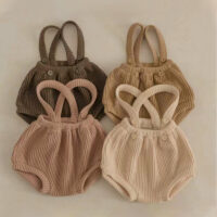 Baby Kid Girls Solid Color Shorts Wholesale 24052215