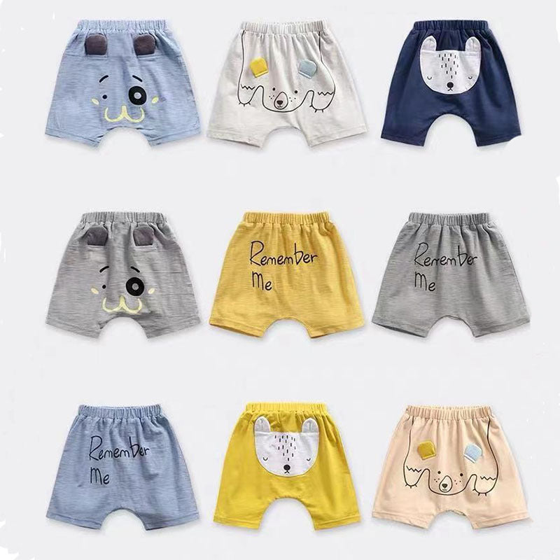 Baby Kid Unisex Cartoon Shorts Wholesale 22041944