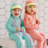 Baby Kid Unisex Color-blocking Beach Jumpsuits Swimwears Wholesale 220606211