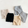 Baby Unisex Striped Muslin&Ribbed Shorts Wholesale 230110133