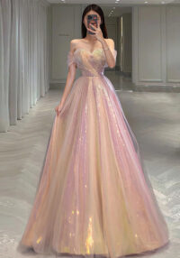 Bride Mesh Slim Fit Formal Party Mermaid Off Shoulder Evening Dress Female(Processing time need 3-6 days)